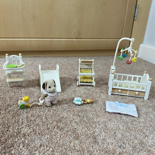 Sylvanian families nursery set - sylvanian,