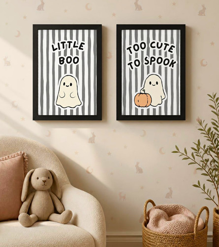 Halloween nursery wall prints - halloween,