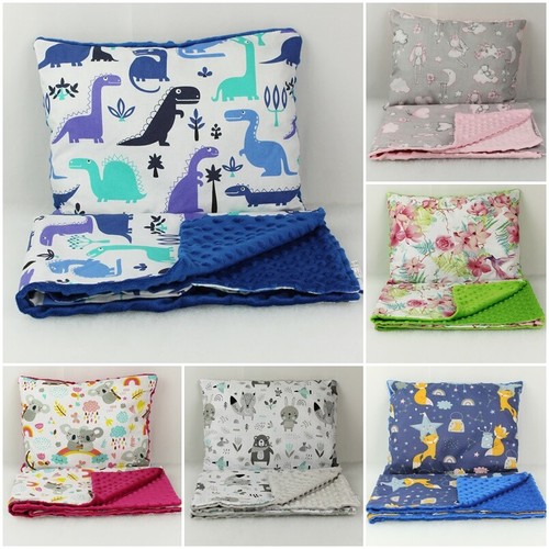 Baby blanket pillow set - blanket,