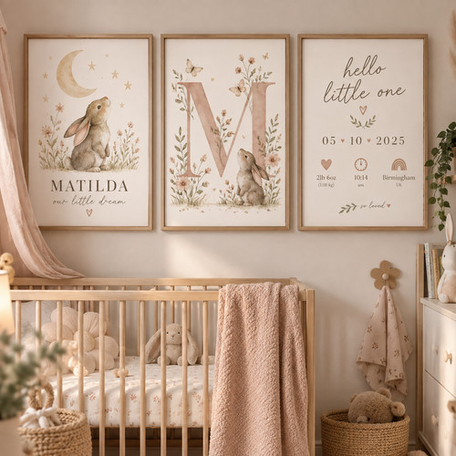 Personalised baby nursery - personalised,