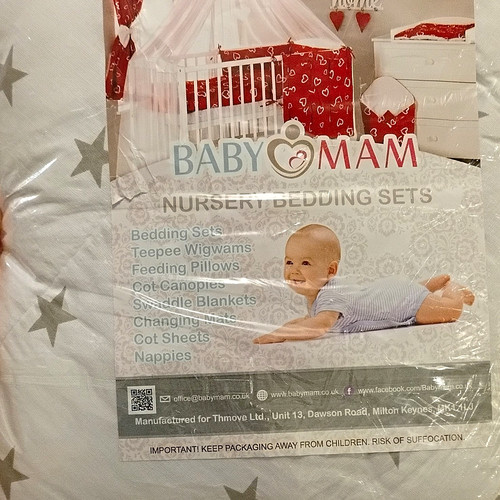 Babymam cotton cot bedding - cotton,