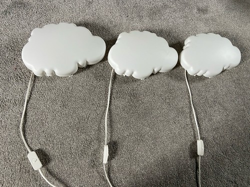 Ikea cloud wall lights - wall, lights,