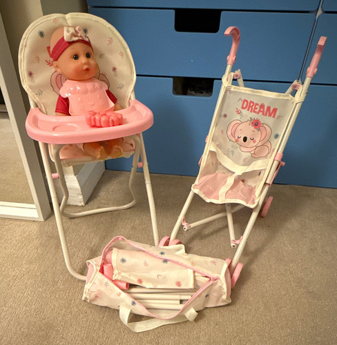 Baby doll nursery set pretend - doll,