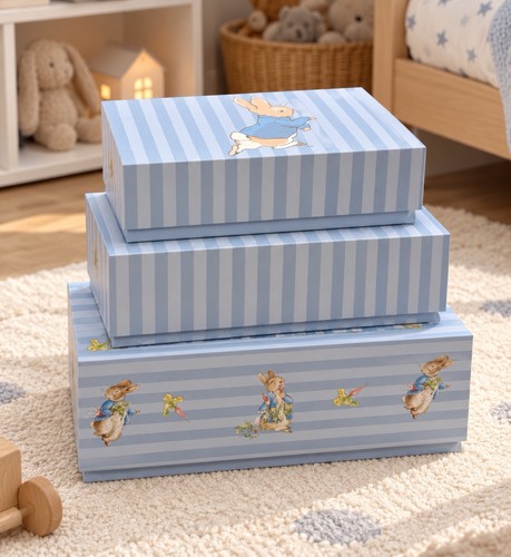 Peter rabbit set blue - peter, of