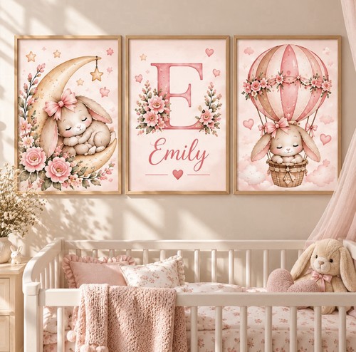 Personalised bunny nursery - bunny,