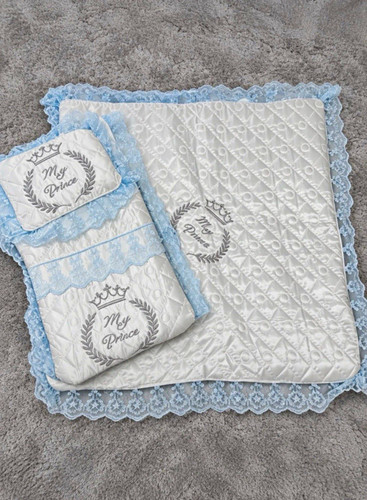 3pc quilted nursery - nursery, bedding