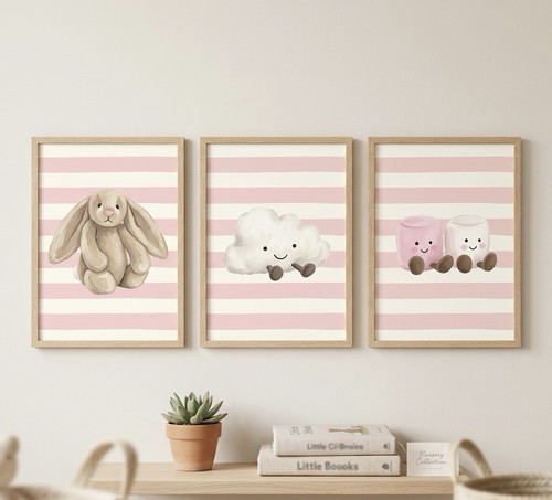 Set jellycat wall art - 3,