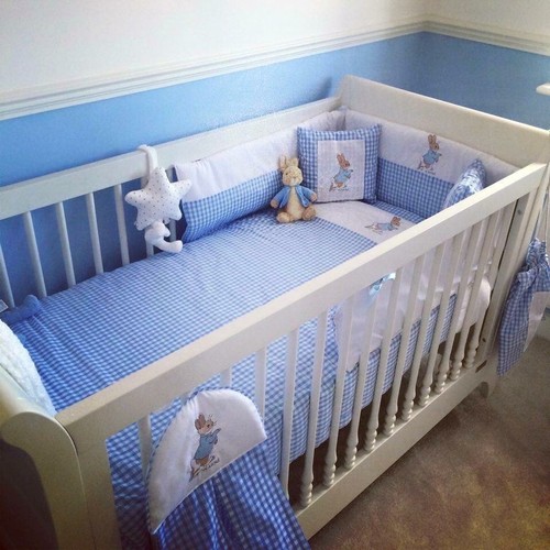 Peter rabbit nursery - rabbit, set.