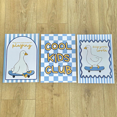 Set nursery wall art - 3,