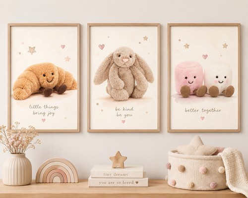 Jelly nursery wall - jelly, print